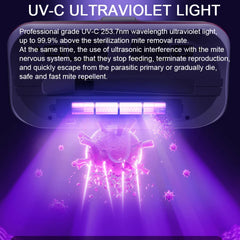 The DeepClean™ UV Anti-Mite Vacuum Cleaner | Powerful Suction | UV Disinfection | Low Noise | Compact & Cordless