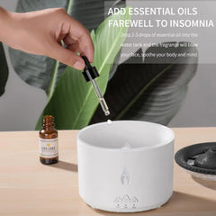 The LavaGlow™ Volcano Humidifier With Aroma Oil