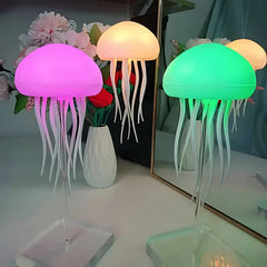 The FloatyGlow™ Jelly Lamp | USB-Powered Mood Light with Lifelike Jellyfish