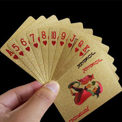 The King Gold™ Waterproof Luxury Playing Cards