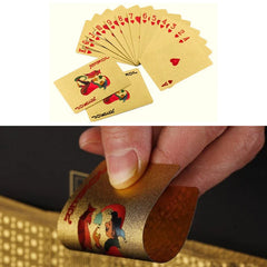The King Gold™ Waterproof Luxury Playing Cards