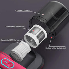 The DeepClean™ UV Anti-Mite Vacuum Cleaner | Powerful Suction | UV Disinfection | Low Noise | Compact & Cordless