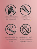 The CurlEase™ One-Touch Hair Curler – 3 Heat Settings | Smart Auto Curl Technology