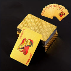 The King Gold™ Waterproof Luxury Playing Cards