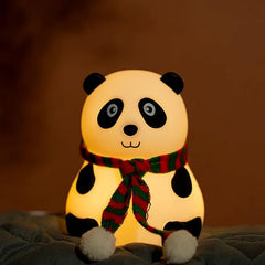 The PandaGlow™ Kids Night Light – Cute Silicone Animal Lamp