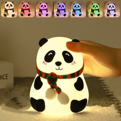 The PandaGlow™ Kids Night Light – Cute Silicone Animal Lamp