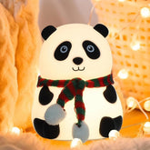 The PandaGlow™ Kids Night Light – Cute Silicone Animal Lamp