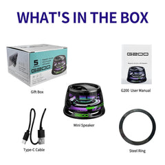 The SonicGlow™ G200 Speaker – IMMERSIVE LIGHTS • ULTRA-BASS PERFORMANCE • PORTABLE & STYLISH