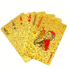 The King Gold™ Waterproof Luxury Playing Cards