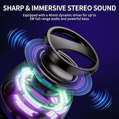 The SonicGlow™ G200 Speaker – IMMERSIVE LIGHTS • ULTRA-BASS PERFORMANCE • PORTABLE & STYLISH