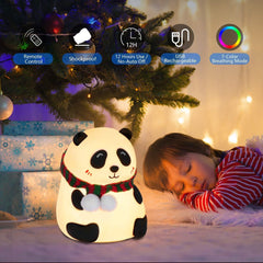 The PandaGlow™ Kids Night Light – Cute Silicone Animal Lamp