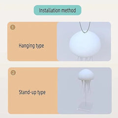 The FloatyGlow™ Jelly Lamp | USB-Powered Mood Light with Lifelike Jellyfish