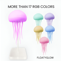 The FloatyGlow™ Jelly Lamp | USB-Powered Mood Light with Lifelike Jellyfish