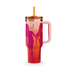 The Stanley x Barbie™ Quencher H2.0 FlowState™ Tumbler – 40 oz | Limited Edition | Iconic Barbie Variants | Stainless Steel, BPA-Free, Vacuum Insulated