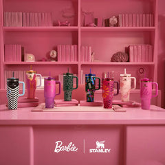 The Stanley x Barbie™ Quencher H2.0 FlowState™ Tumbler – 40 oz | Limited Edition | Iconic Barbie Variants | Stainless Steel, BPA-Free, Vacuum Insulated