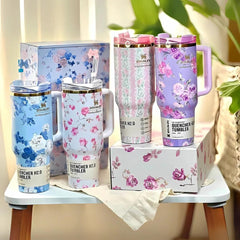 The Stanley X Love Shack Edition H2.0 Tumbler | Most Viral Stainless Steel Tumbler Across The Globe.