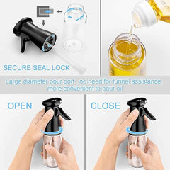The OilMist™ Glass Sprayer – Safe, Durable & Multipurpose Cooking Companion