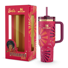 The Stanley x Barbie™ Quencher H2.0 FlowState™ Tumbler – 40 oz | Limited Edition | Iconic Barbie Variants | Stainless Steel, BPA-Free, Vacuum Insulated