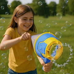 The BubbleStorm™ Cannon – emphasizes power & lots of bubbles