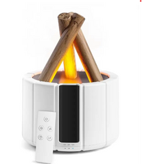 The GlowLog™ Aroma Diffuser – Flame-Inspired Design with Relaxing Aromatherapy