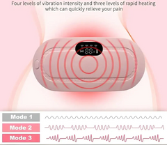 The ThermaVibe™ Cramp Massage Pad