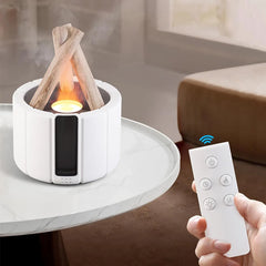 The GlowLog™ Aroma Diffuser – Flame-Inspired Design with Relaxing Aromatherapy
