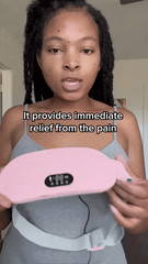 The ThermaVibe™ Cramp Massage Pad