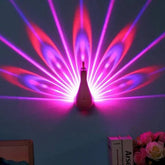 The GlowFeather™ Peacock Projection Light | For Bedroom, Kids Night Lamp, Gifting, Parties, Decor & More