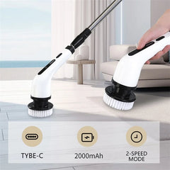 The PowerGlide™ 9-in-1 Cleaning Brush – Effortless Deep Cleaning for Every Corner