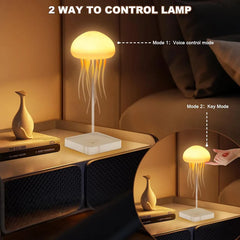The FloatyGlow™ Jelly Lamp | USB-Powered Mood Light with Lifelike Jellyfish