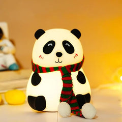 The PandaGlow™ Kids Night Light – Cute Silicone Animal Lamp