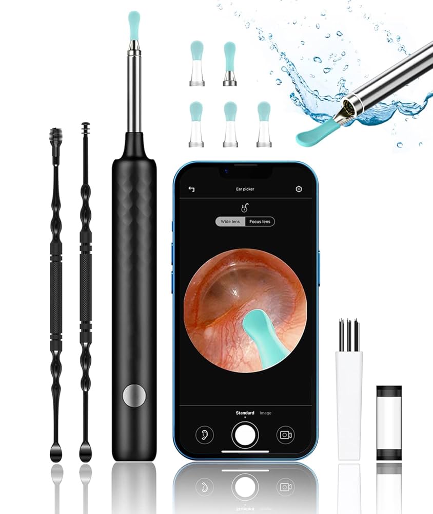 The EarEase™ Wax Remover – Safe & Painless Ear Cleaning Tool with HD Camera