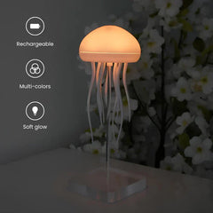 The FloatyGlow™ Jelly Lamp | USB-Powered Mood Light with Lifelike Jellyfish