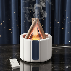 The GlowLog™ Aroma Diffuser – Flame-Inspired Design with Relaxing Aromatherapy