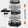 The SpinOrganize™ 360° Tray – Rotating Carbon Steel Spice & Storage Rack